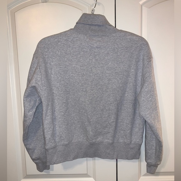 Gray Calia Turtleneck Sweatshirt - Picture 3 of 4